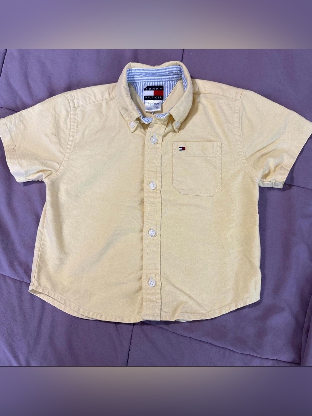 Vintage Kid's Tommy Hilfiger Polo Size 18-24M